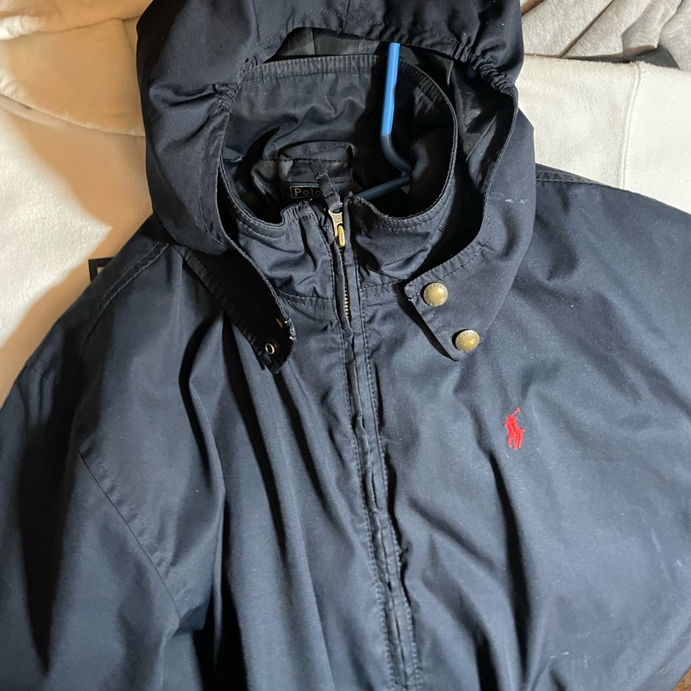 Polo windbreaker hoodie